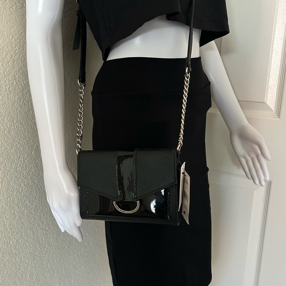 Nine West Handbags - Nine West Pretty Little Things Black Faux Leather shoulder Cross Body bag Purse